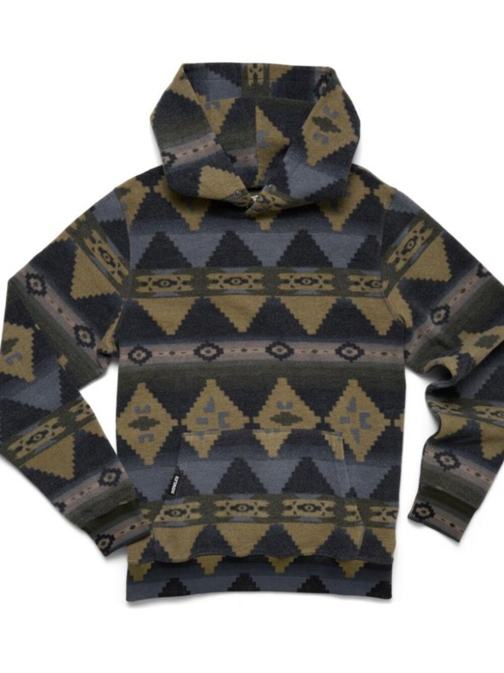 Howler Brothers Men's Tajima Hoodie Size XXL NWT Mitia Motifs Black